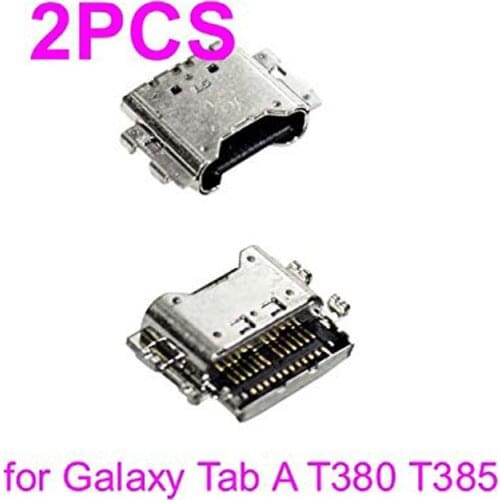 High Quality Charger Port Micro USB Charging Connector Dock Flex Cable Repair for Samsung Galaxy Tab A T380 T385 8.0" New