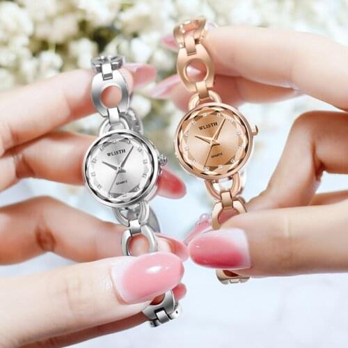 Womens watches Quartz Watch New Ladies Watch Bracelet Steel Band Watch Korean Fashion Waterproof Strap Student Quartz Watch