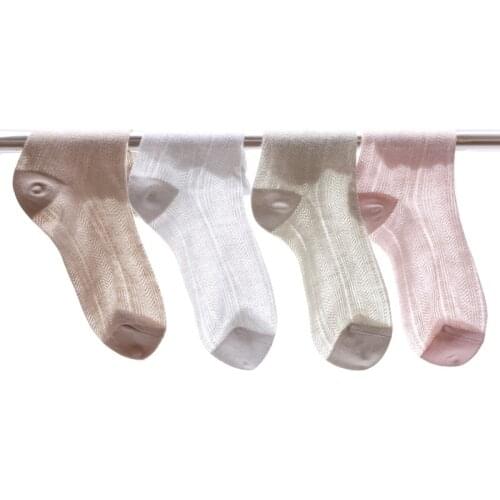 Womens Fashion Socks 1 Pair Summer New Fashion Socks Solid Color Women Soft Cotton Long Mesh Socks For Women Mesh Thin Socks