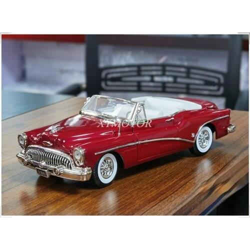 1:18 For BUICK Roadmaster slyark 1953 Metal Diecast Model Car Kids Toys Gifts Red Display Ornaments Collection