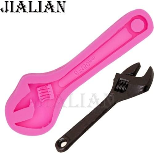 3D Repair Tools wrench silicone mold DIY Party Cake Decorating Tools cooking Baking mould kitchen mould T0514