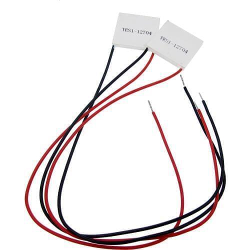 5pcs TEC1-12704 30*30mm/40*40mm Heatsink Thermoelectric Cooler Peltier Cooling Plate 12V 4A Refrigeration Module
