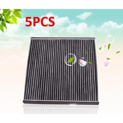 CAPQX 5PCS Cabin Air Filter 87139-32010 For LAND CRUISER PRADO CAMRY AVALON FJ CRUISER 4RUNNER SOLARA SIENNA 2002 2003 2004 2005