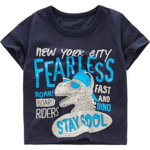 Bambino 2021 New Tees of Children 2-7 Years Bus Cotton T shirt for Kids Boys Blue Tops Clothing Baby Clothes Child Costume