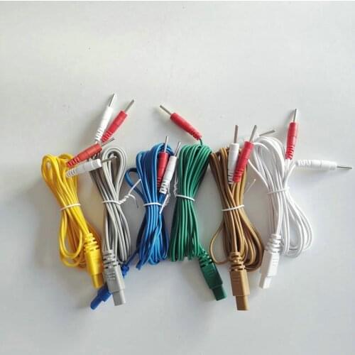 6pcs / 1pcs Cable Of Electrode Patch For Jiajian Brand CMNS-6, CMNS2-1 and TENStemeco and SDZ-V