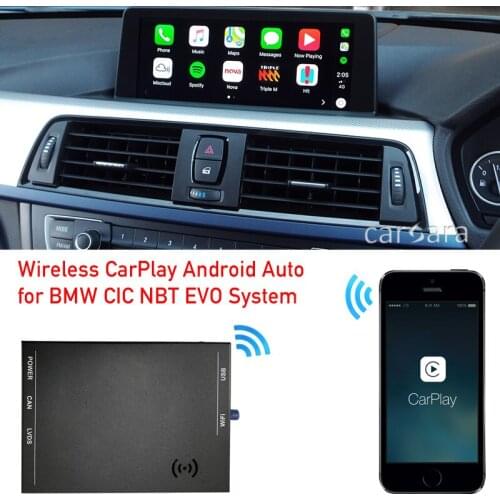CarPlay MirrorLink Integration box M4 F82 F83 M5 F10 M6 F06 CIC NBT system airplay play kit apple play Android Auto adapter