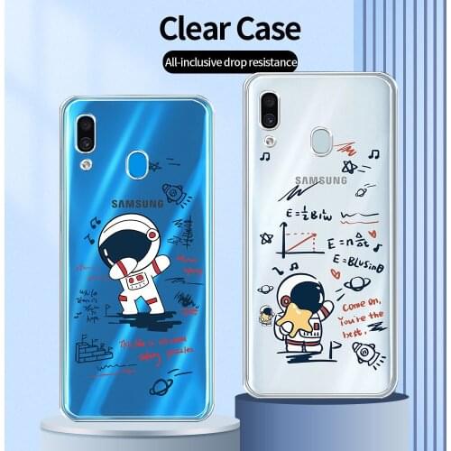 For Samsung Galaxy A30 Case Protective Fundas For Samsung A20 A30 Transparent Cute Cover Clear Phone Case For Samsung Galaxy A20