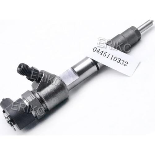 ERIKC Auto Fuel injection 0445110332 (0 445 110 332) Common Rail Diesel Injector 0445 110 332 for GREAT WALL 1112100-E05