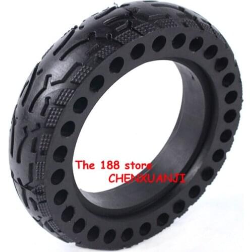 Good quality190 mm Solid Tire fit Shock Absorber Anti-slip Durable Rubber Wheels motorcycle part