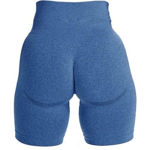 INFILAR Women Yoga Shorts Fitness Push Up Seamless Short Leggings Casual Sport Gym Cycling Shorts Female Quick Dry Yoga Pants