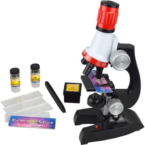 Microscope Students holiday gifts students' microscope teaching science experiment 1200X magnification Christmas birthday gift
