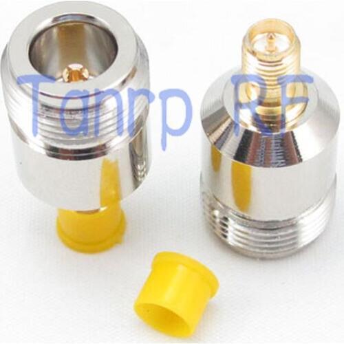 Wholesale 10PCS/lots N female jack to RP SMA female jack RF coaxial connector adapter cable