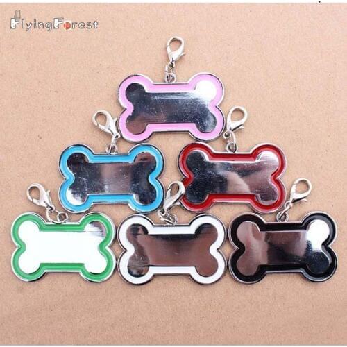 Charms For Jewelry Making Halloween Christmas Diy Pendant Bone Shape Pendant Dog Tag Charms Gift Wholesale Fashion