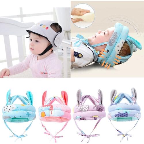 Adjustable Infant Head Protection Hats Baby Helmet Protective Pillow Head Protector Cushion Cap For Children Learning to walk