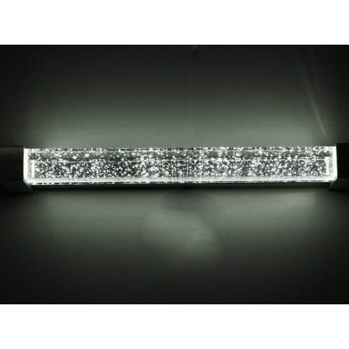 Modern led Waterproof Bubble crystal Wall Led Mirror Light bathroom wall lamp