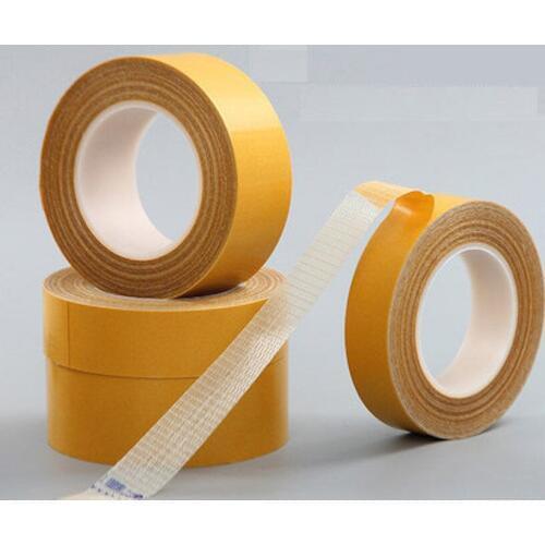 Super-adhesive high-strength double-sided fiber double-sided tape mesh double-sided adhesive synthetic rubber paste