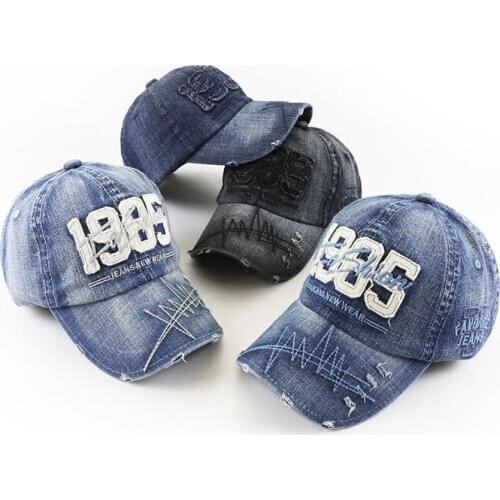 Hip Hop Hats Couples Hat Man Woman Pure Cotton Baseball Caps Autumn Outdoor Peaked Cap Washed Baseball Cap