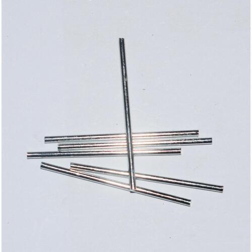 10/100pcs 1.5x48mm iron axle gear drive shaft OD 1.5 length 48 DIY toy technology model parts baby toys for children/g1.5x48