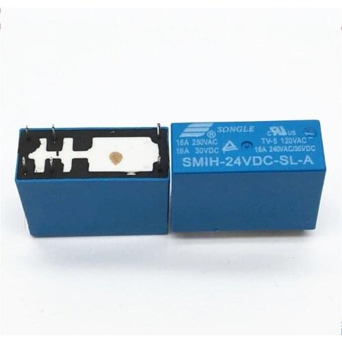 10PCS/lot Power relays SMIH-24VDC-SL-A 24V 16A 6PIN A group of normally open Original Relay