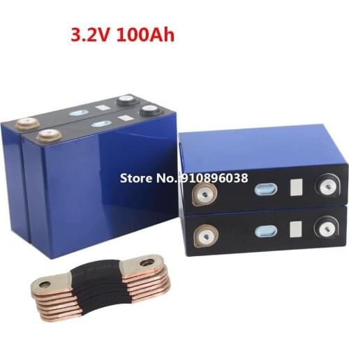 20PCS/Lot 3.2V Grade A LiFePO4 100ah 3000 Long Lifecycle Cell For 60V Golf Cart Battery Pack