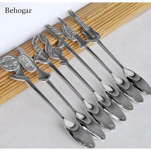 Деревянные медовые ложки Behogar China At AliExpress