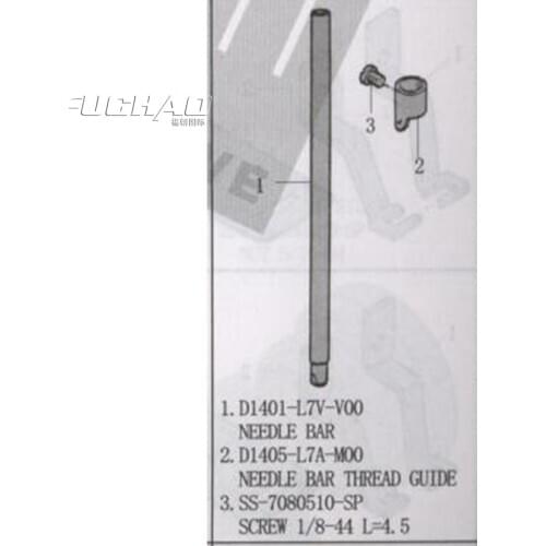 D1401-L7V-V00 NEEDLE BAR Sewing Machine Parts