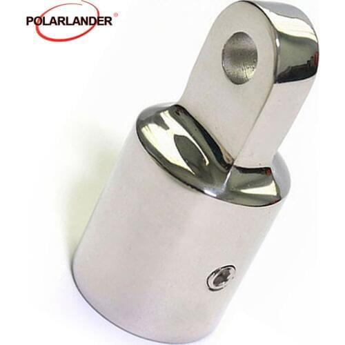 Cap Fitting Hardware Yacht Marine Boat Pipe Eye End 19mm 1PCS Bimini Top Stainless Steel