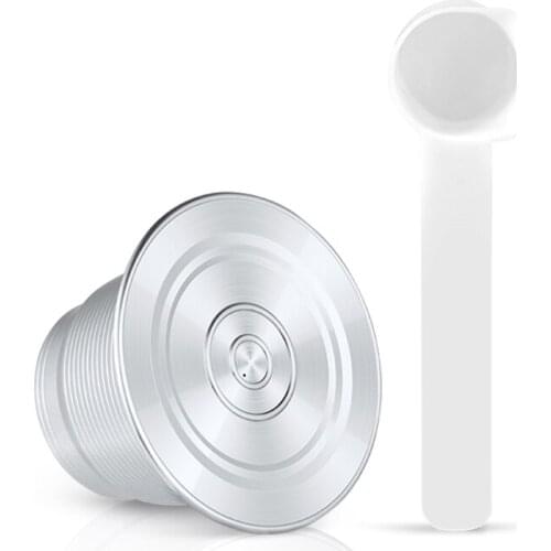 Stainless Steel Reusable Coffee Capsule Filter Pods Machine Refillable Coffee Capsule Refilling Filter for Nespresso Coffee