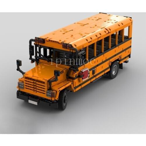 Moc-63570 American school bus 23 seat high end restoration details