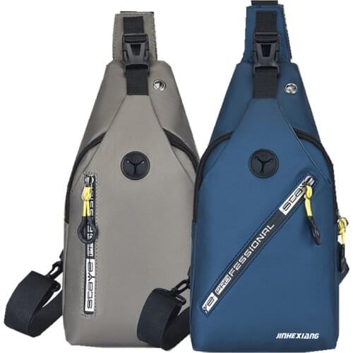 Men Chest Bag Simple Storage Bag Travel Small Mini Black Crossbody Bag Mini Coffee Bag Shoulder Bag Satchel Hand Bags