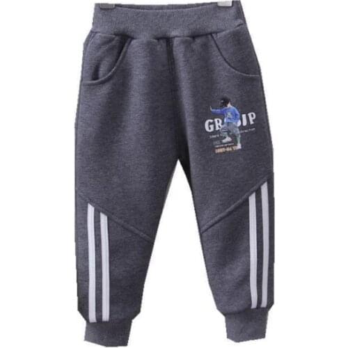 New Winter Baby Boy Girls Clothes Children Cotton Thicken Warm Sports Pants Toddler Fashion Casual Clothing Kids Outing Trousers