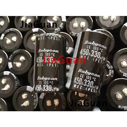 4pcs new Japan RUBYCON MXC 450V330UF 30x50mm 330uF/450V electrolytic capacitor mxc 330uf 450v Power Supply