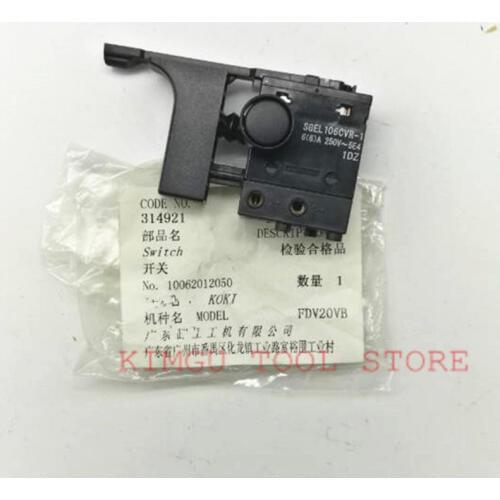 Genuine SPEED CONTROL SWITCH 220V-240V 314921 for Hitachi W6VB2 W6V3L W6V3 FDV20VB DV20VB Hammer Drill