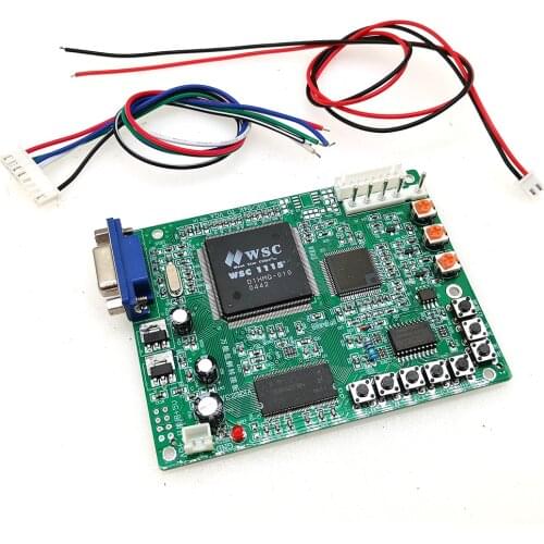DC5V 15K/24K RGB TO VGA Conversion Board CRT/CGA TO VGA Converter Accessories For Arcade LCD Game Machine Parts