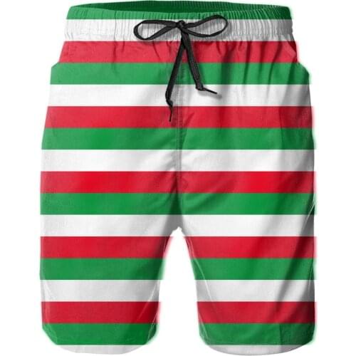 Summer Men Causal Short Breathable Quick Dry Nerdy German states running Flag Of North Rhine-Westphalia Male Shorts