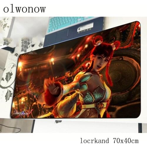 Soulcalibur mouse pad 70x40cm locrkand mousepads best gaming mousepad gamer esports personalized mouse pads keyboard pc pad