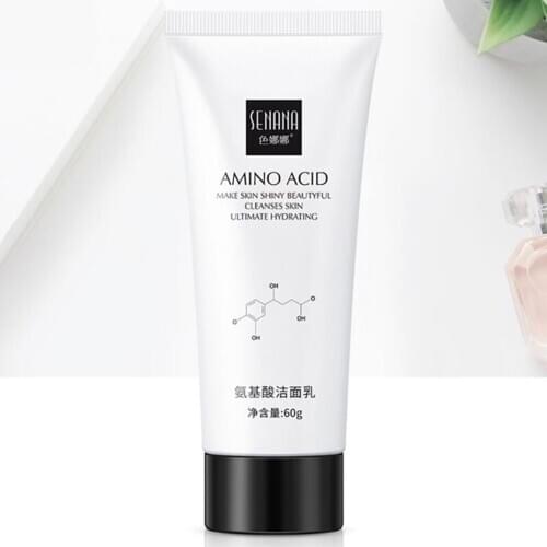 Amino Acid Face Cleanser Moisturizing Brightening Hydrating Oil Control Nourishing Skin Care Facial Cleaning Tools