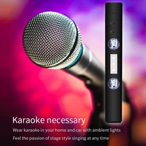 LED USB Car Atmosphere Light Automotive Wireless Lamp Interior Ambient Decorative Lights Colorful Handheld RGB Party Home Lights