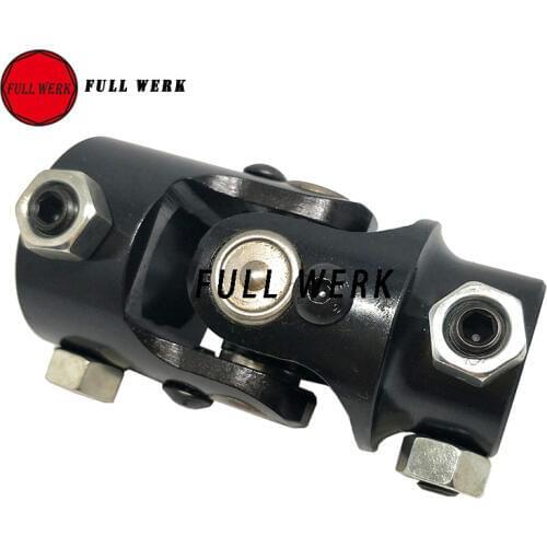 Universal Black Steering Box U Joint 3/4" DD x 1" DD Column Size Column 1 Piece