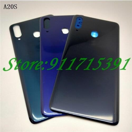 10Pcs For Samsung Galaxy A20S A207 A30S A307 A50S A507 A70S A707 Housing Battery Back Cover Back Cover Repair parts