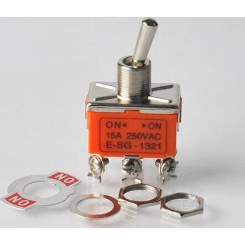 1PCS E-SG-1321 DPST ON/ON Industrial Toggle Switches 1321 Double pole single throw