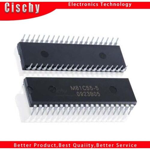 1pcs/lot MSM81C55-5GS 81C55-5 M81C55-5 81C55 DIP-40