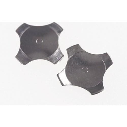 1000pcs 10.0mm Diameter cross type Metal dome Dimple 4 legs array switch 250 gf snap dome Rohs by Express