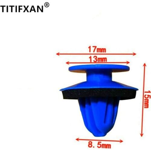 20PCS Auto rear wheel arch eyebrow clips for 18 17 16 15 years Q7 Q5 Q3 fender plastic fasteners