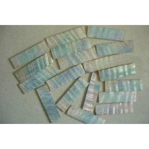 30pcs Nice pearl violin bow frog sildes