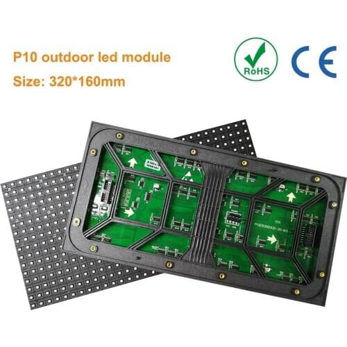 32*16pixels SMD 2S p10 LED module outdoor 320*160mm matrix led sign full color модуль pantalla led display wyświetlacz led P4 P5
