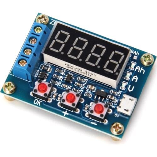 ZB2L3 Li-ion Lithium Lead-acid Battery Capacity Meter Discharge Tester Analyzer New