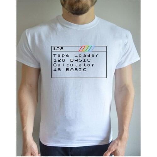 Funny Printed T Shirt Zx Spectrum 80S Computer Retro Geek Birthday Gift 2019 New Short Sleeve Men 100 % Cotton Custom Tee Shirts