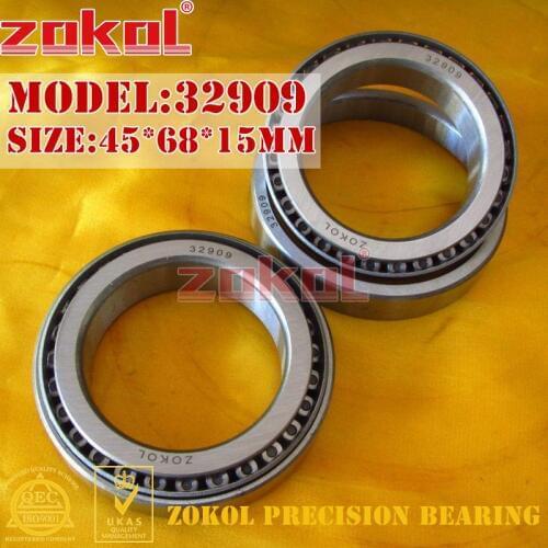ZOKOL bearing 32909 2007909E Tapered Roller Bearing 45*68*15mm
