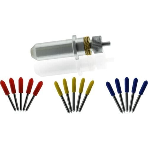 5pcs/Set 30/45/60 Degree For Roland Cutting Plotter Vinyl Cutter Blade+Holder 100Set